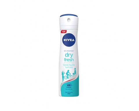 Nivea  Sprey Kadın Dry Fresh 150 ML