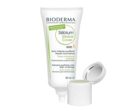 Bioderma Sebium Global Cover 30 ML Yağlı Ciltler İçin Renkli Matlaştırıcı