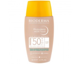 Bioderma Photoderm Nude Touch Light SPF 50 40 ML Renkli Güneş Kremi