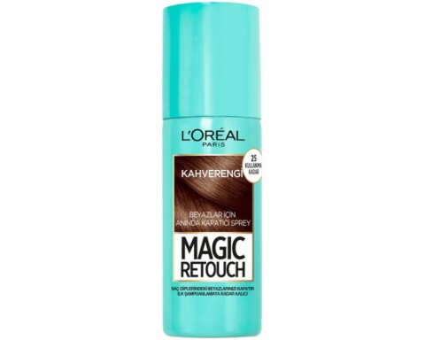 Loreal Paris Magic Retouch Beyaz Kapatıcı Sprey - Kahverengi